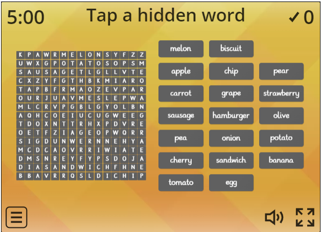 Image of 
<span>A1.2: Food (countable)</span>
