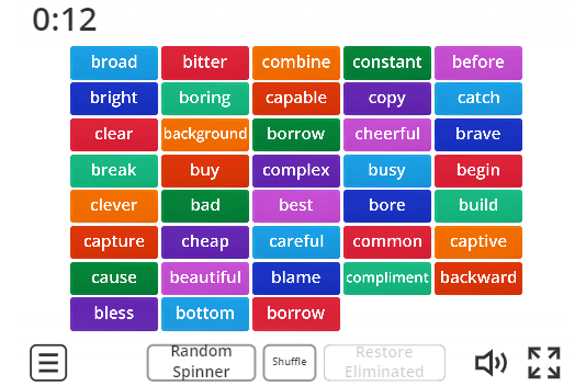 Image of 
<span>B2/C1/C2: Antonyms (b,c)</span>
