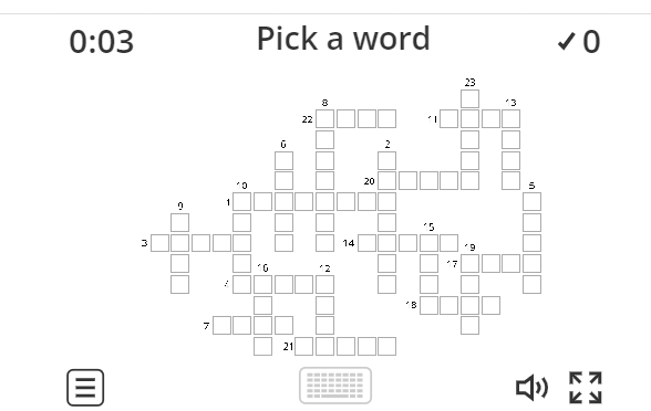 Image of 
<span>A2: Rhyming words (crossword)</span>
