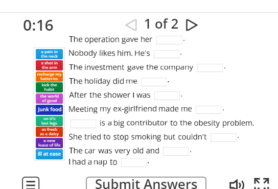 Image of 
<span>C1/C2: Health idioms (missing word)</span>
