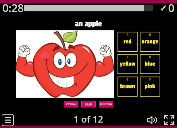 Image of 
<span>A1.1: Colours (gameshow quiz)</span>
