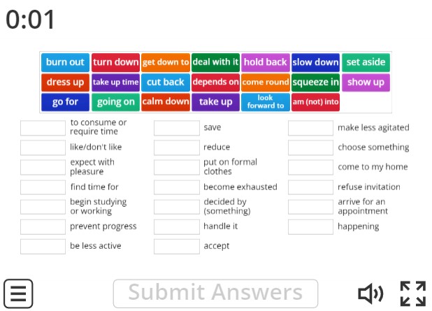 Image of 
<span>B1/B2: Daily Routine Phrasal Verbs (match up 3)</span>
