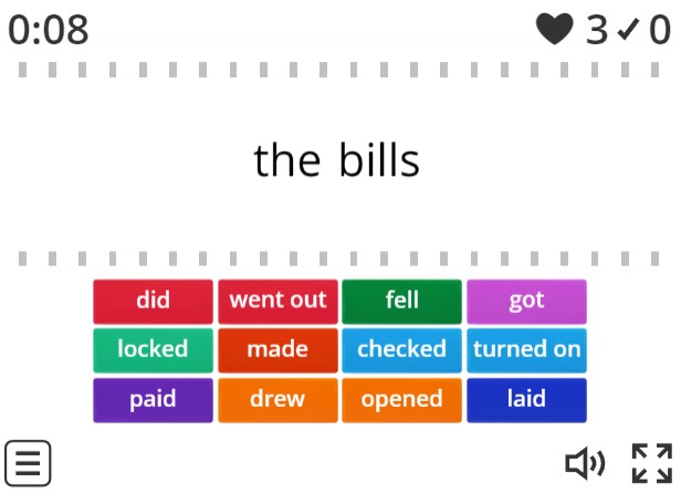 Image of 
<span>B1: Everyday Activities (find the match)</span>
