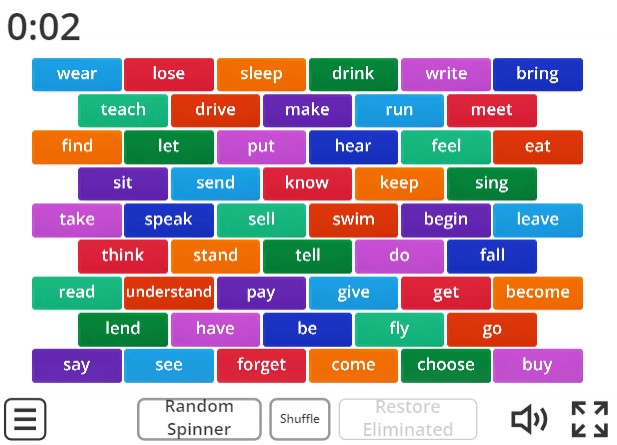 Image of 
<span>A2: Irregular Verbs 2</span>
