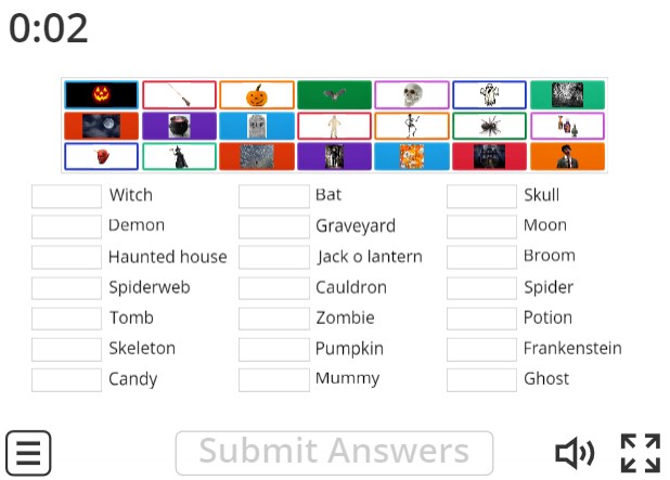 Image of 
<span>A2.2: Halloween (match up)</span>
