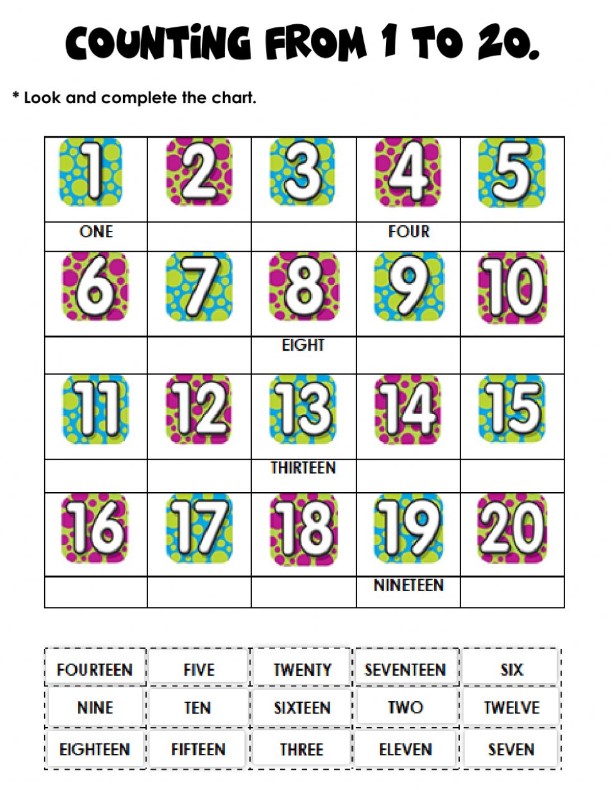 Image of 
<span>A1.2: Counting to twenty </span>
