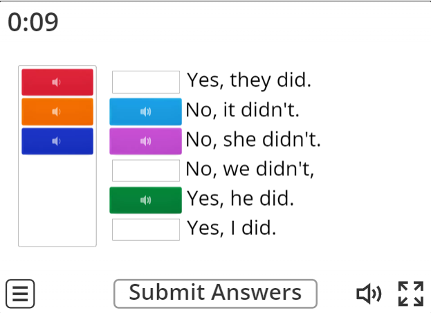 Image of 
<span>A2.2: Did, Didn't (match up)</span>
