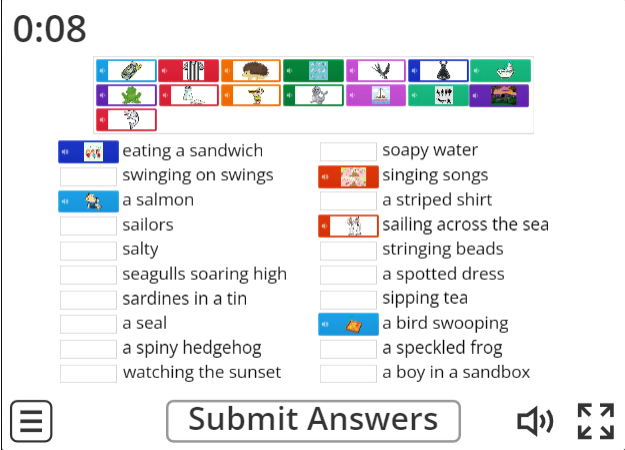 Image of 
<span>A2.1: Words with 'S' (match up)</span>
