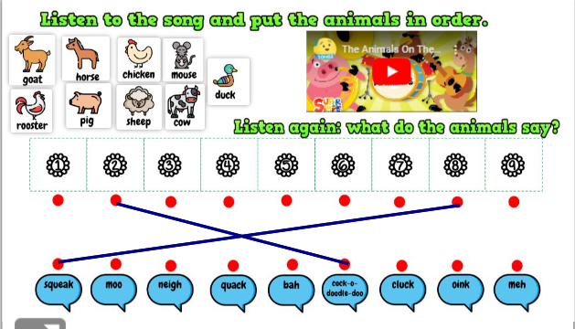 Image of 
<span>A1.2: Farm Animal sounds (interactive worksheet)</span>
