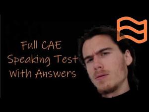 Embedded thumbnail for Full CAE Speaking Test Sample With Feedback