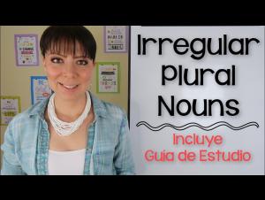 Embedded thumbnail for PLURALES IRREGULARES EN INGLÉS | CURSOS DE INGLÉS