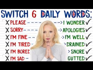 Embedded thumbnail for Alternatives for 6 Everyday Words in Daily English Conversation