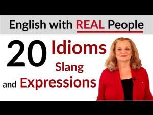 Embedded thumbnail for 20 Idioms and slang, part 2 (from 10:02)