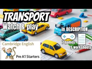 Embedded thumbnail for Pre A1 Starters TRANSPORT