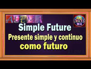 Embedded thumbnail for Presente Simple Y Presente Continuo Como Futuro En Ingles