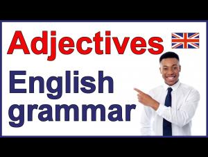 Embedded thumbnail for Adjectives in English grammar | Position in a sentence