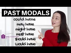 Embedded thumbnail for PAST MODALS: could have | may have | might have | must have | should have | would have 