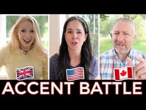 Embedded thumbnail for British vs American vs Canadian ENGLISH Differences!