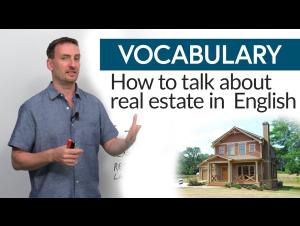 Embedded thumbnail for Real English: Vocabulary to talk about real estate