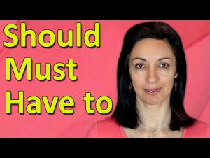 Embedded thumbnail for Should - Must - Have to | English Modal Verbs (Part 3)