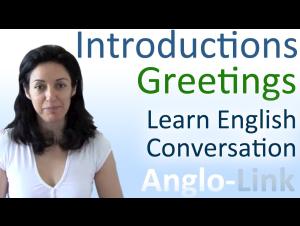 Embedded thumbnail for Introductions and Greetings