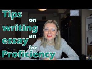 Embedded thumbnail for Tips on writing an essay for Cambridge English Proficiency