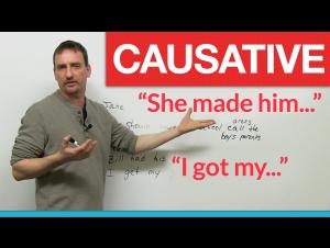 Embedded thumbnail for English Grammar: Causative