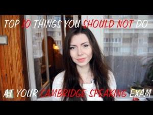 Embedded thumbnail for Top 10 Things You Should Not Do in Cambridge Tests