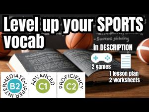 Embedded thumbnail for Sports Vocabulary