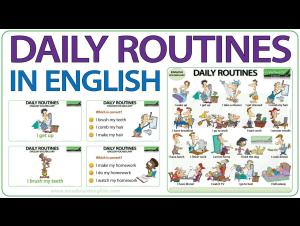 Embedded thumbnail for Daily Routines in English