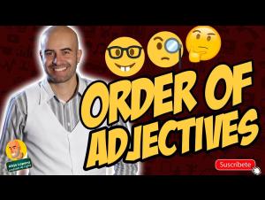 Embedded thumbnail for Order of Adjectives / Orden de los Adjetivos en INGLÉS